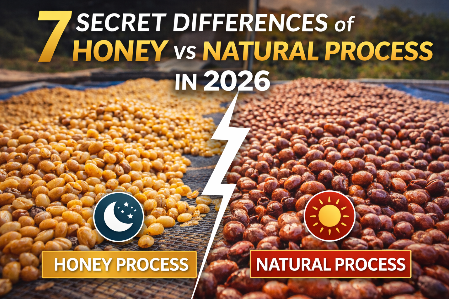 honey vs natural process